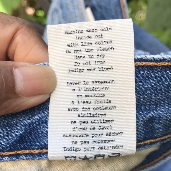 🐲💙 Rag &amp; Bone Boyfriend Style Denim Short