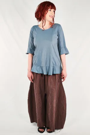 1562 Flounce Tee Sky-U