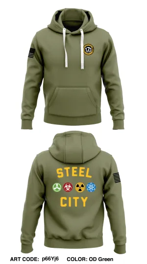171 CES/CEX Store 1  Core Men's Hooded Performance Sweatshirt - p66Yj6