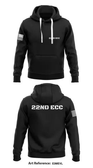 22nd ECC Store 2  Core Men's Hooded Performance Sweatshirt - e3mevL