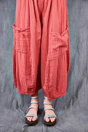 3258 Favorite Crop Mojo Striped Coral
