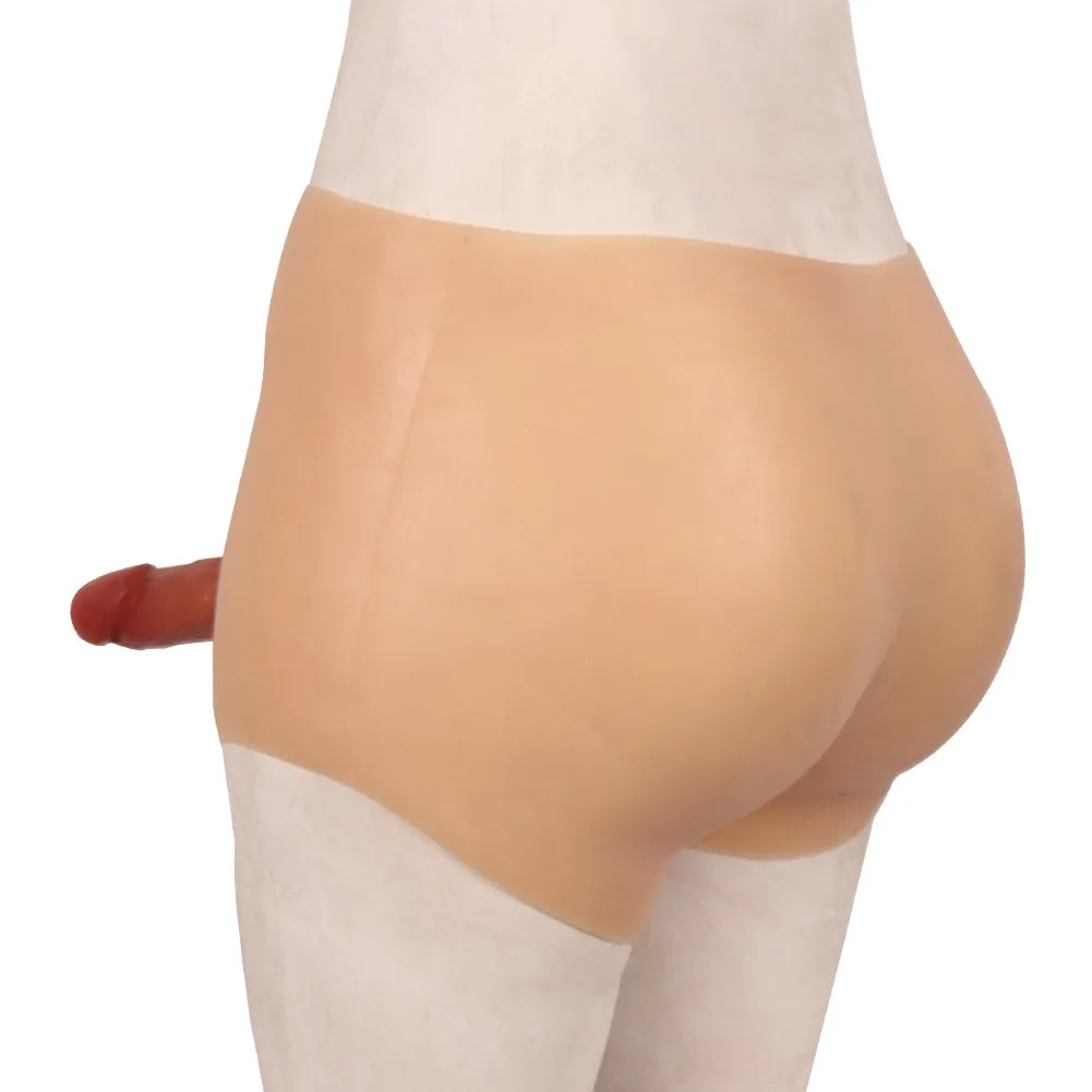 4th generation Silicone Dildos Pants For Men Male Super Realistic Flexible Penis Adult Toys Anal Plug G Spot Dildo Shorts