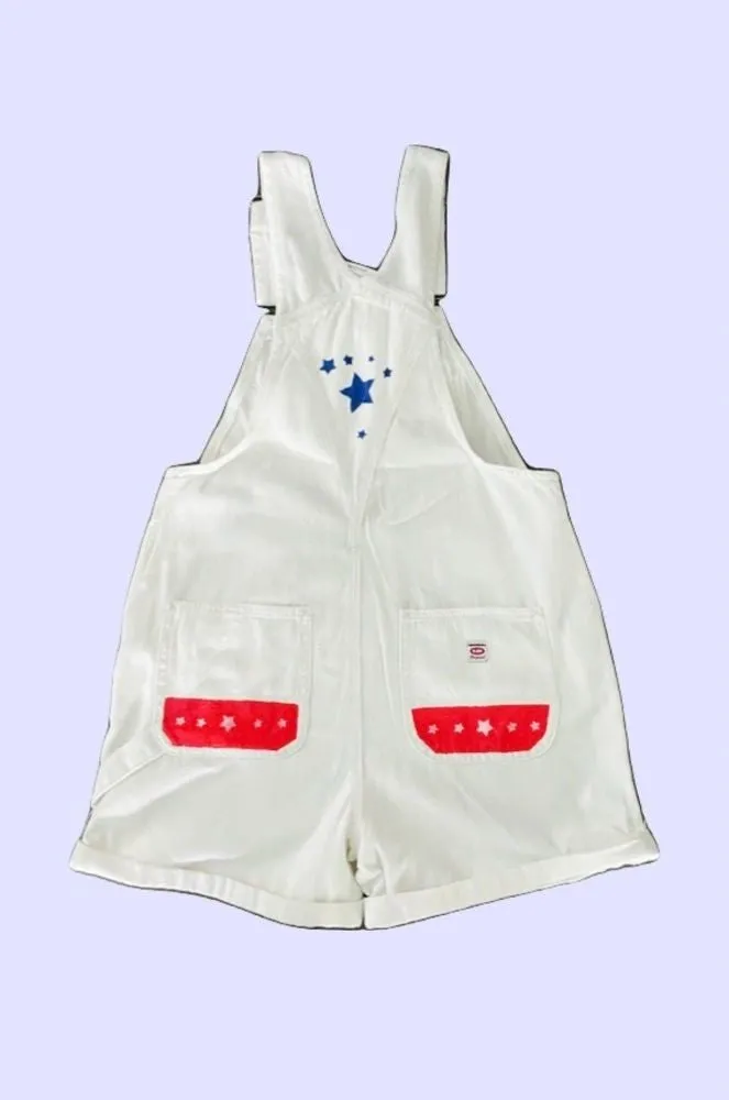4Th Of July Shortalls - Small