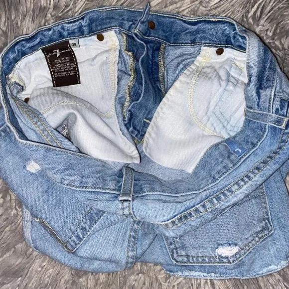 7 for all mankind Jean shorts