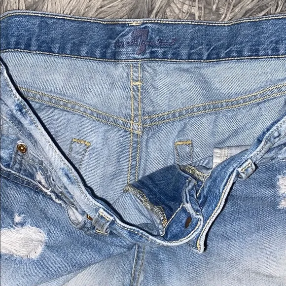 7 for all mankind Jean shorts