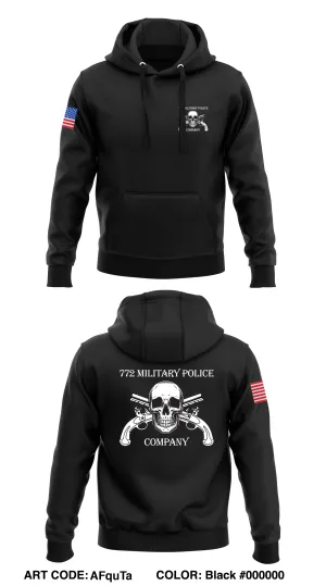 772nd Military Police Company Store 1  Core Men's Hooded Performance Sweatshirt - AFquTa