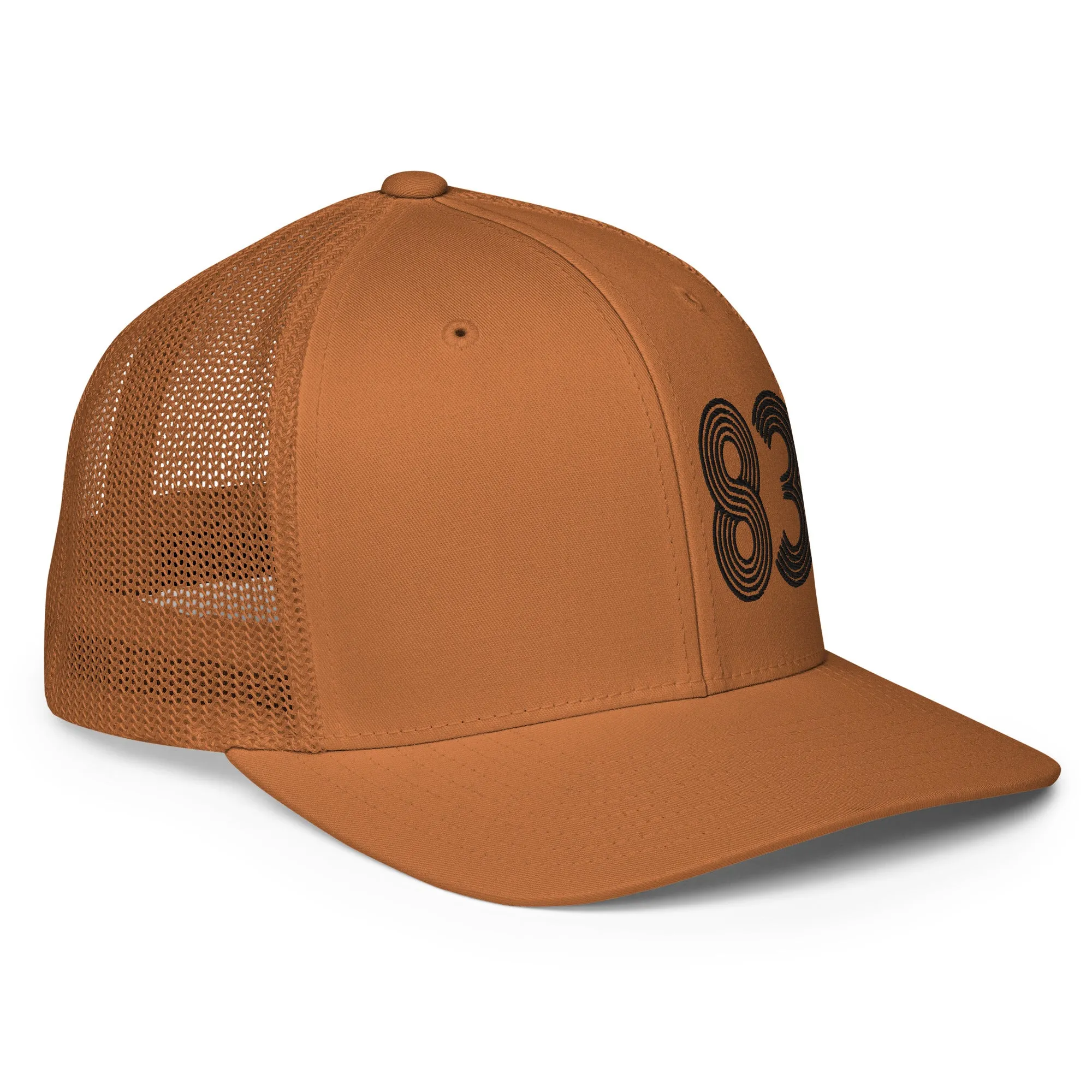83 - Number Only Closed-back trucker cap