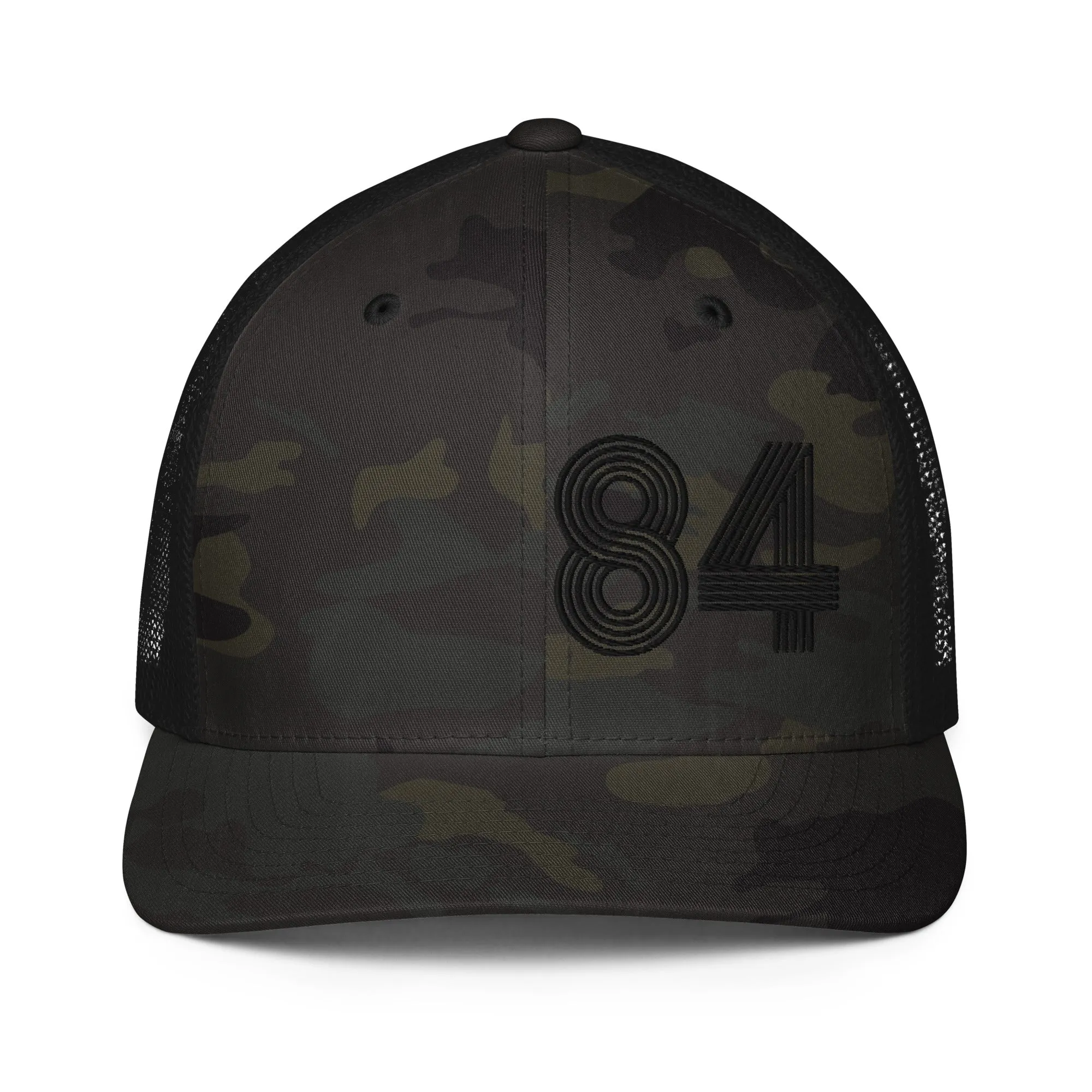 84 - Numbers Only Closed-back trucker cap