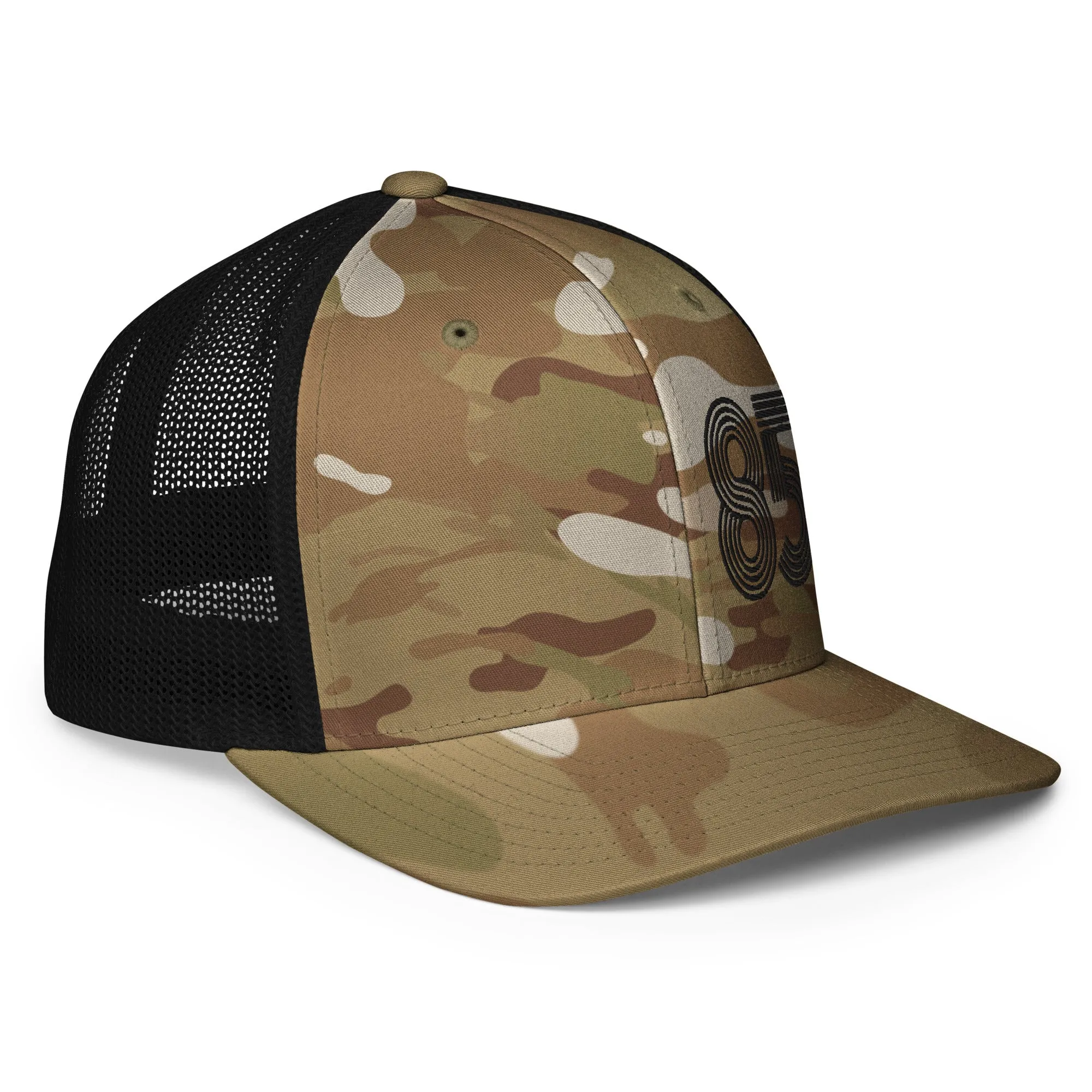85 - Numbers Only Closed-back trucker cap