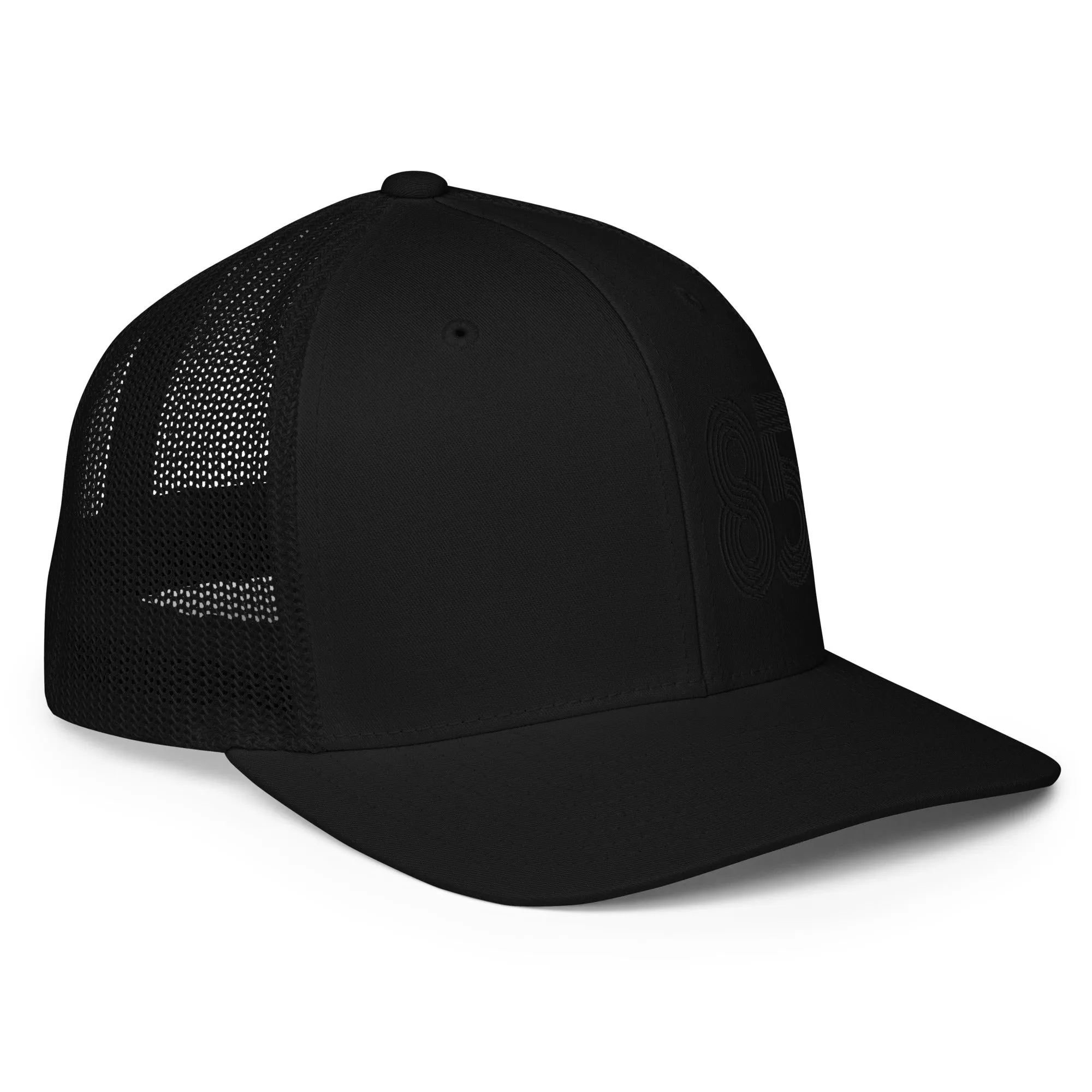 85 - Numbers Only Closed-back trucker cap