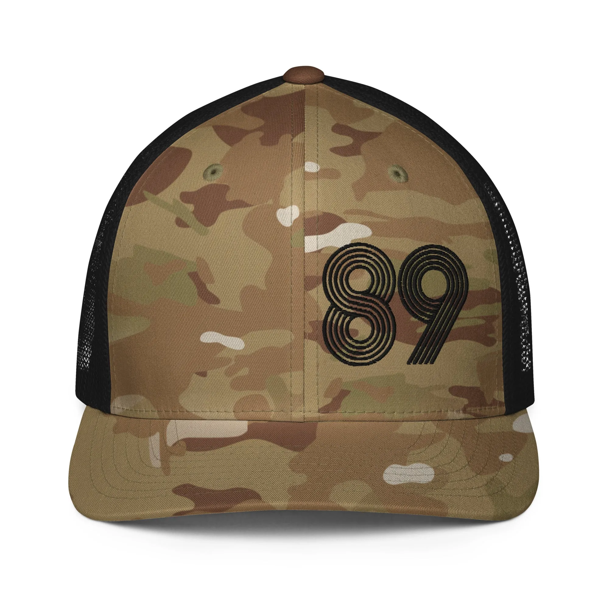 89 - Number Only Closed-back trucker cap