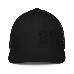 89 - Number Only Closed-back trucker cap