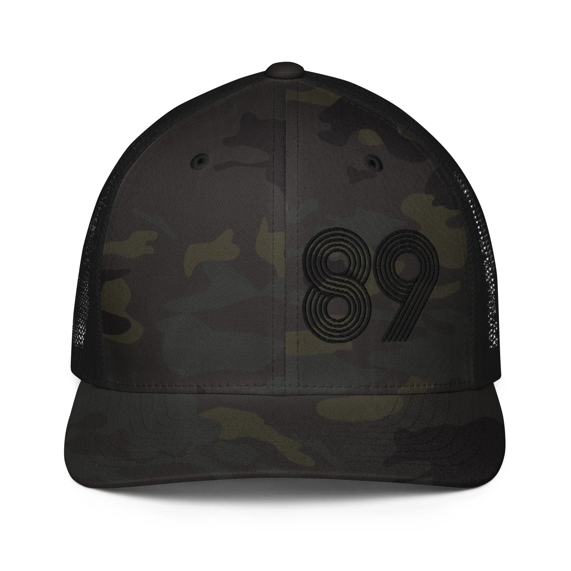89 - Number Only Closed-back trucker cap