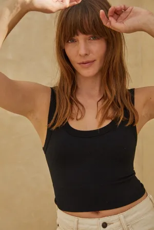 Adalyn- Seamless Crop Tank