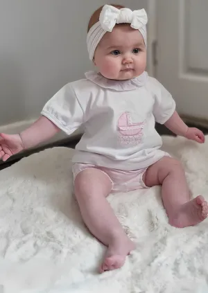 Adora Pink Pram Jam Pants Set