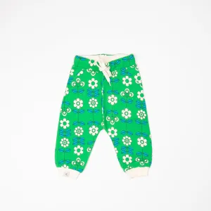Alba - Lucca Pants - Kelly Green Fairytale Flowers