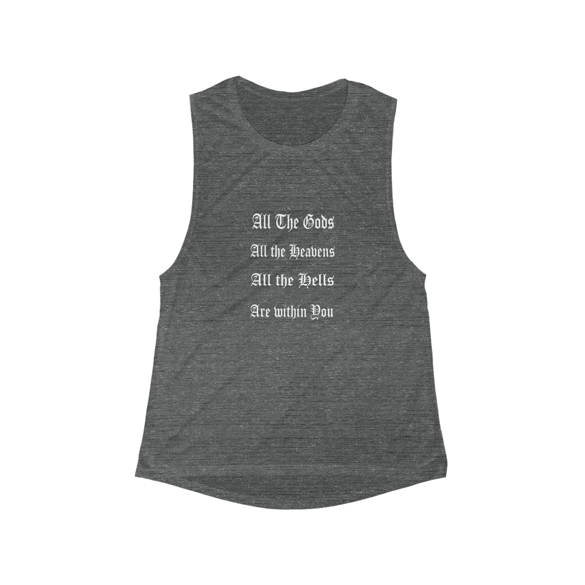 All the Gods Women's Flowy Scoop Muscle Tank