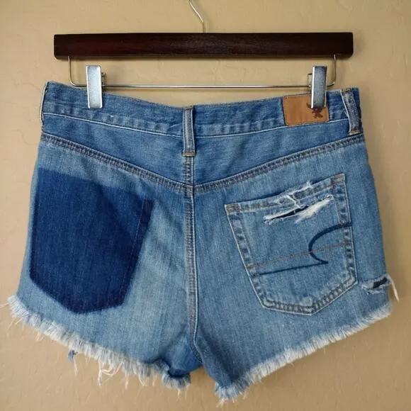 American Eagle Vintage High Rise Festival Shorts