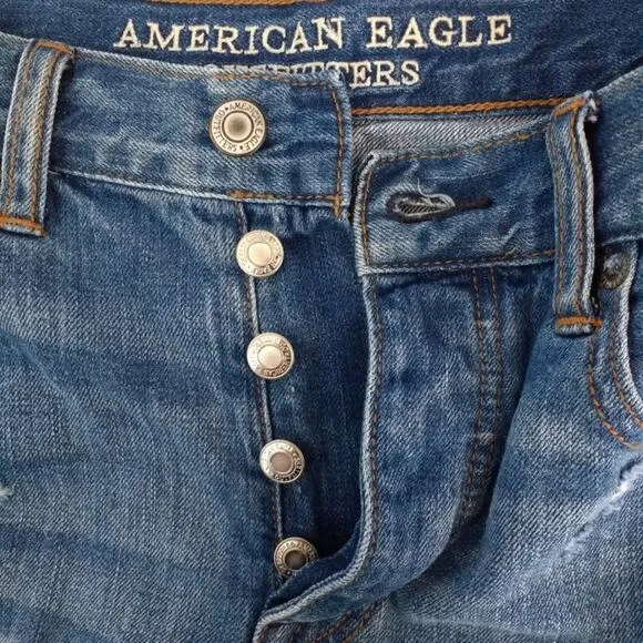 American Eagle Vintage High Rise Festival Shorts