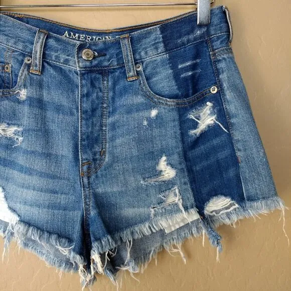 American Eagle Vintage High Rise Festival Shorts