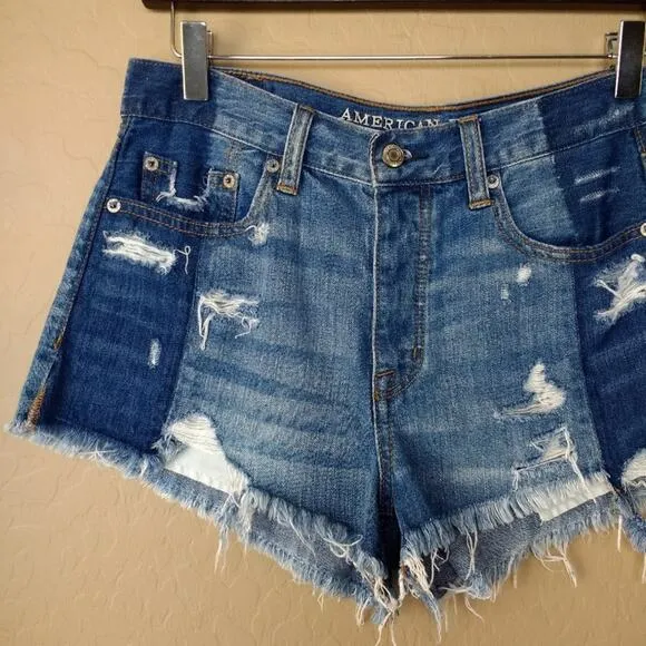 American Eagle Vintage High Rise Festival Shorts