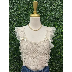 Annie Crochet Top