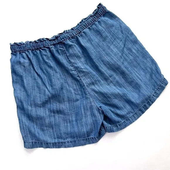 Anthropologie Cloth &amp; Stone Silverlake Shorts Pull On Blue Size Small