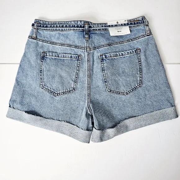 Anthropologie Sanctuary The Ace Women's Low Slung High Rise Denim Shorts Size 28