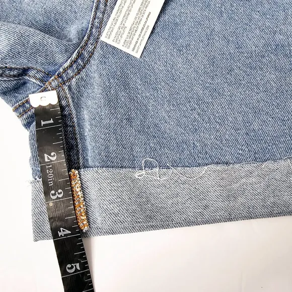 Anthropologie Sanctuary The Ace Women's Low Slung High Rise Denim Shorts Size 28