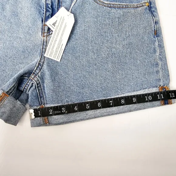 Anthropologie Sanctuary The Ace Women's Low Slung High Rise Denim Shorts Size 28