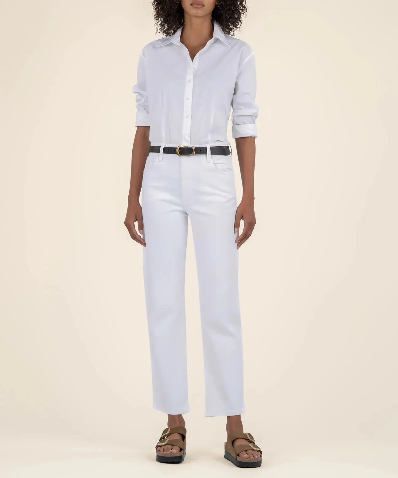 Ashley Slouchy Barrel Optic White