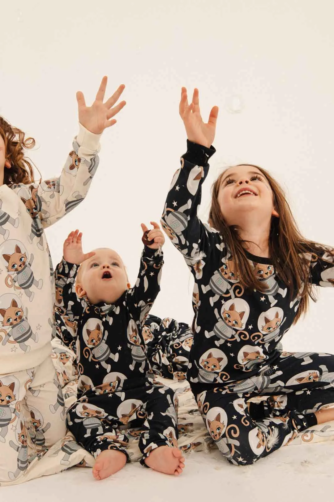 Astrocat Dark Sleepsuit - LAST ONE 6-12 months