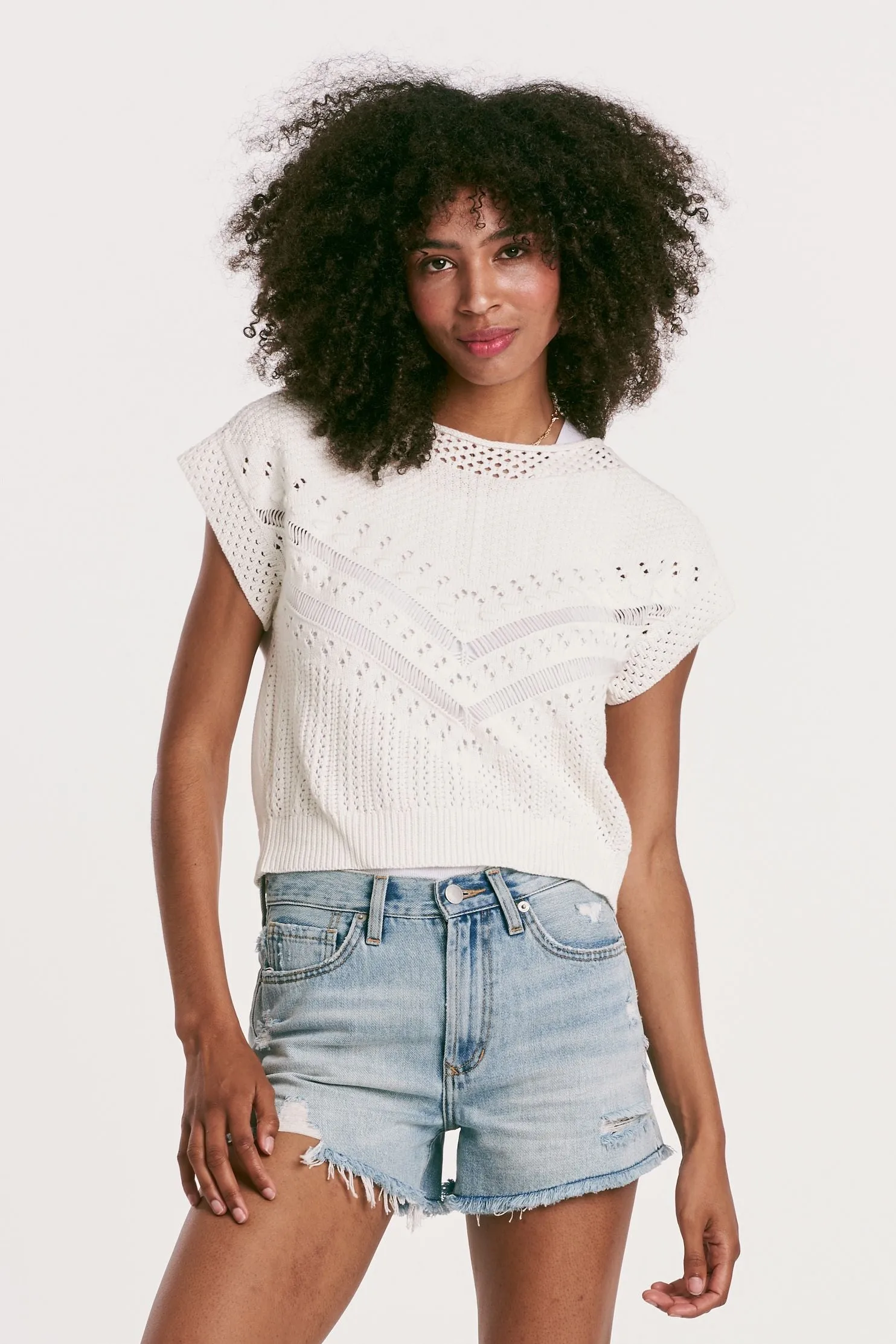 Aurora Short Sleeve Sweater