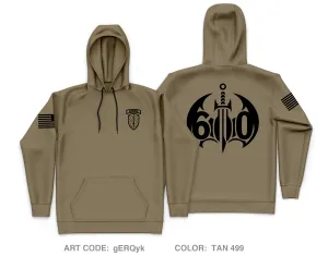 Bat 600 54th SFAB Core Men's Hooded Performance Sweatshirt - gERQyk