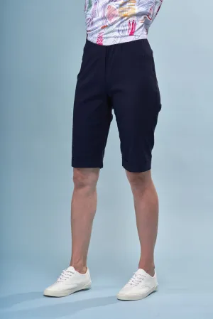 BCP1870SH Cuffed Solid Techno Shorts