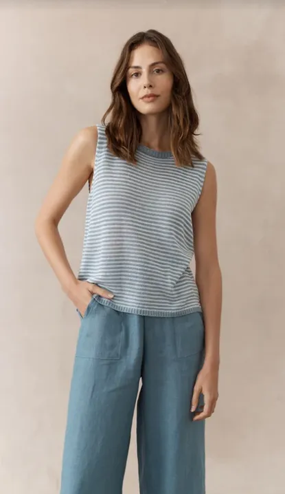 Bella Pants - Pacific Blue
