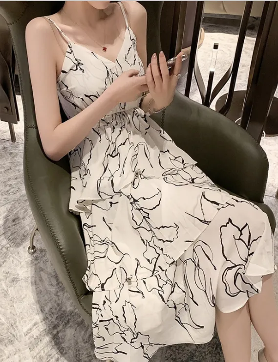 BerryBetty - Floral Maxi Dresses Boho Beach Party Dress