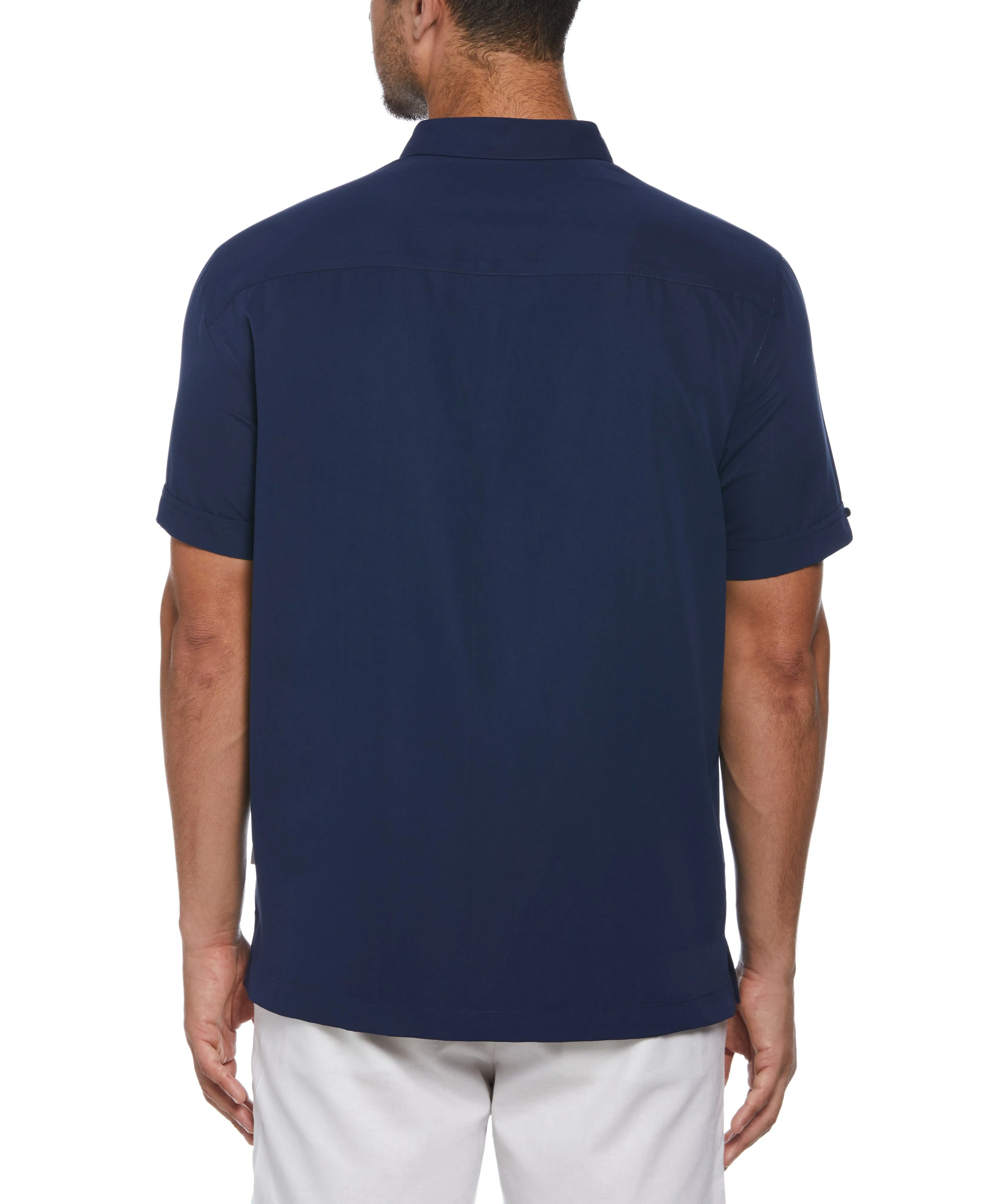 Big & Tall Two-Pocket Double Pintuck Shirt