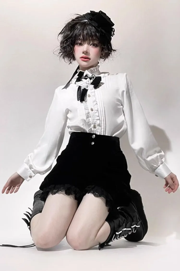 Black [Corrosion of The Heart] Ouji Prince Handsome Lolita Shorts