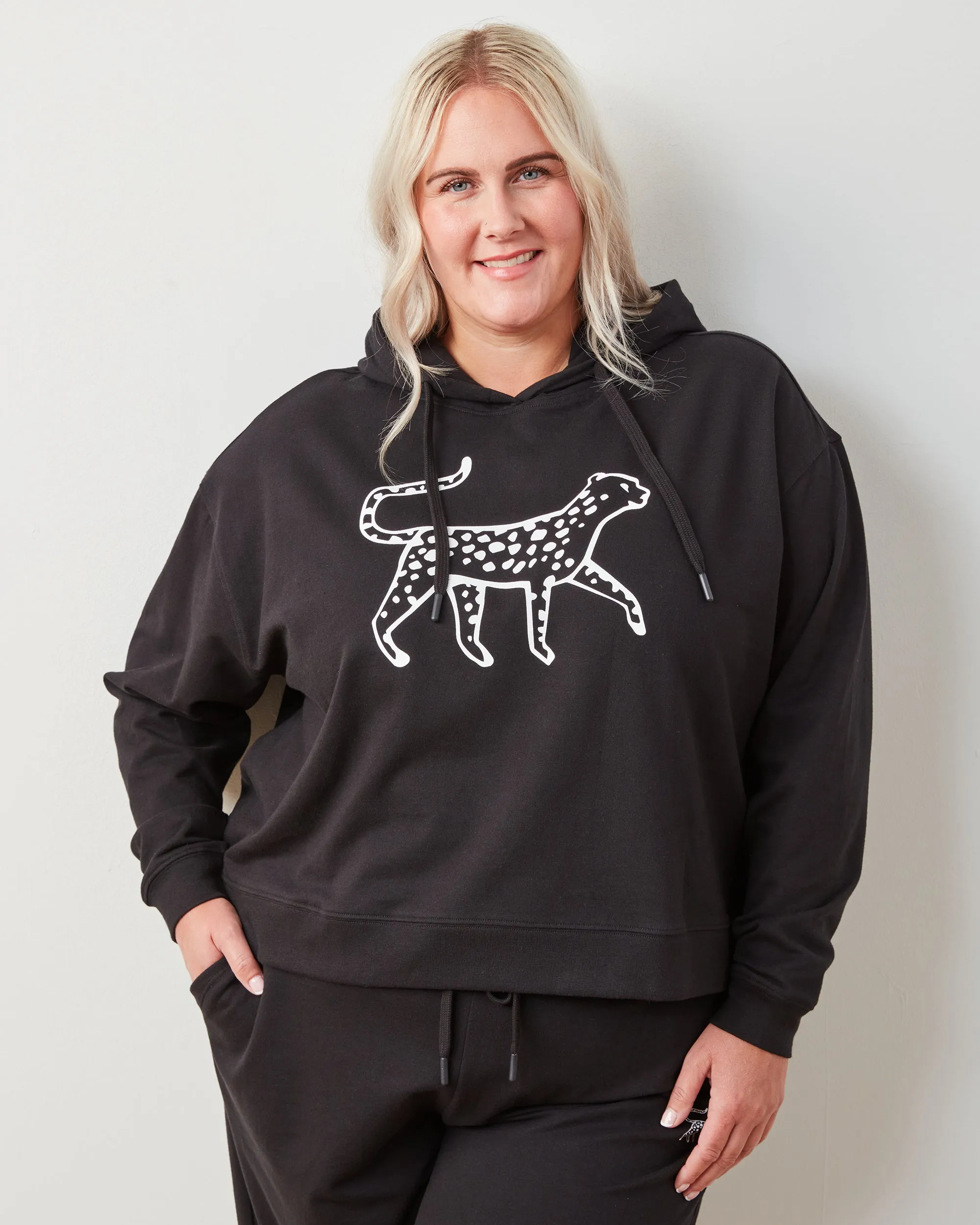 Black - Down Time Hoodie - Hoodie