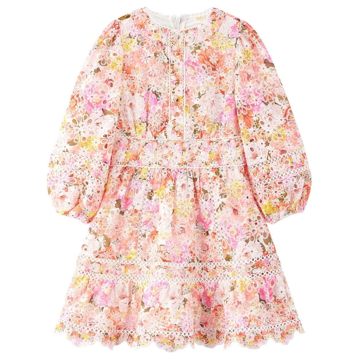 Blossom Embroidered Dress