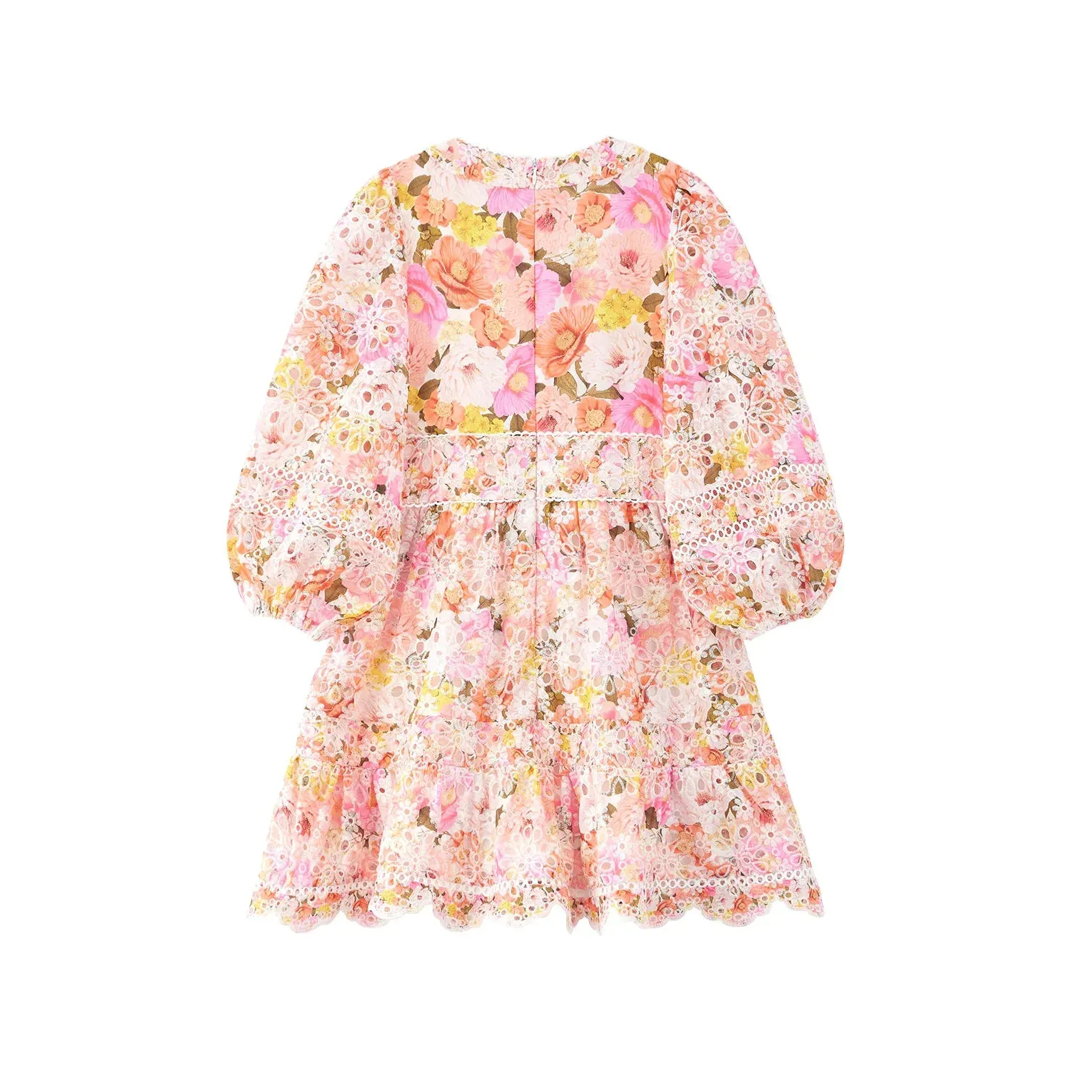 Blossom Embroidered Dress