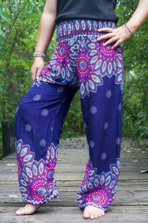 Blue Mandala Pants