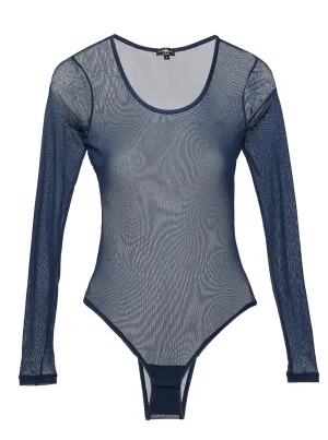Body À Manches Longues Avec Arrière Style Slip Brésilien