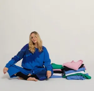 BON SWEATSHIRT- MACAW TIE DYE PRINT