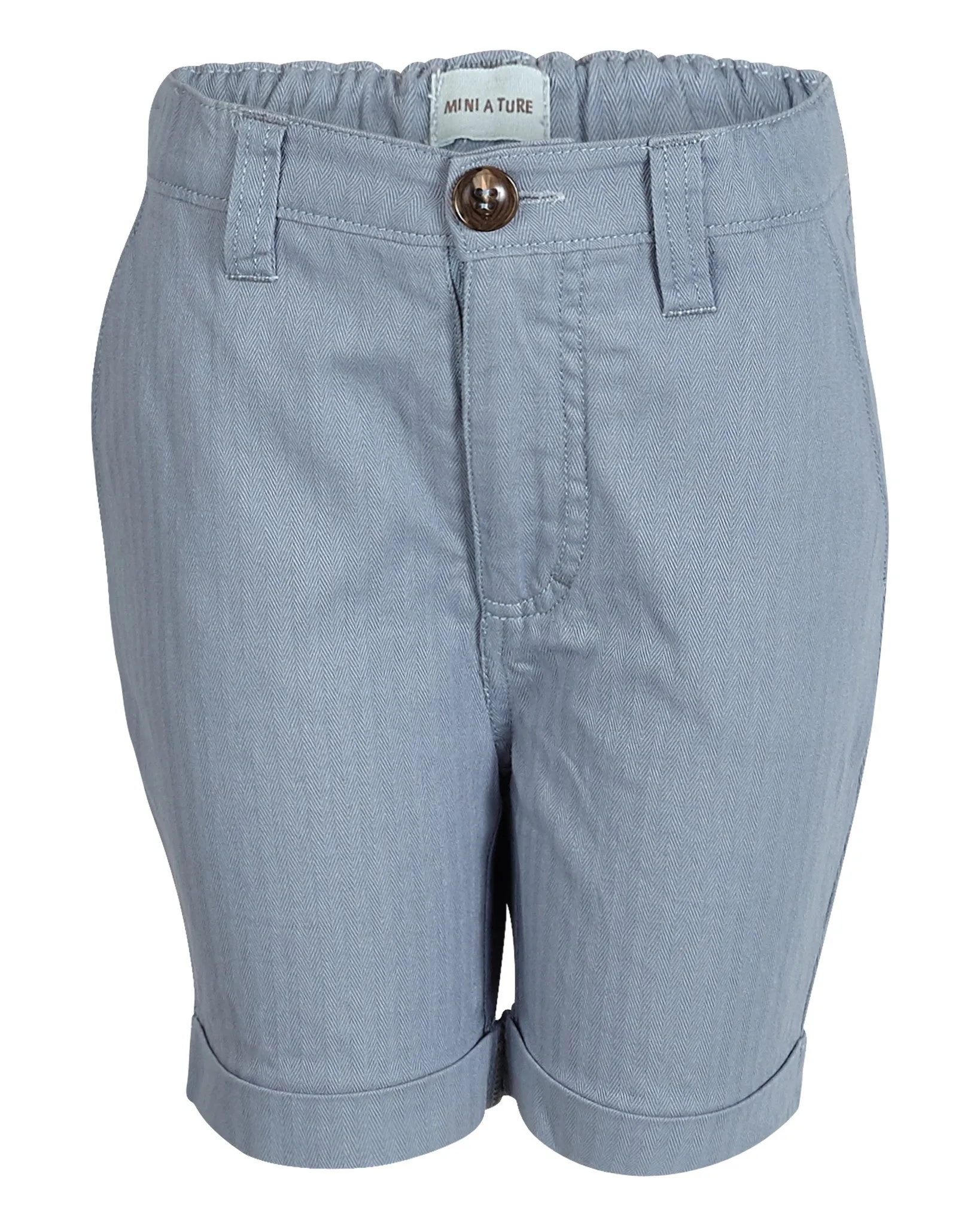 Boys Cornelis Shorts Herringbone Blue