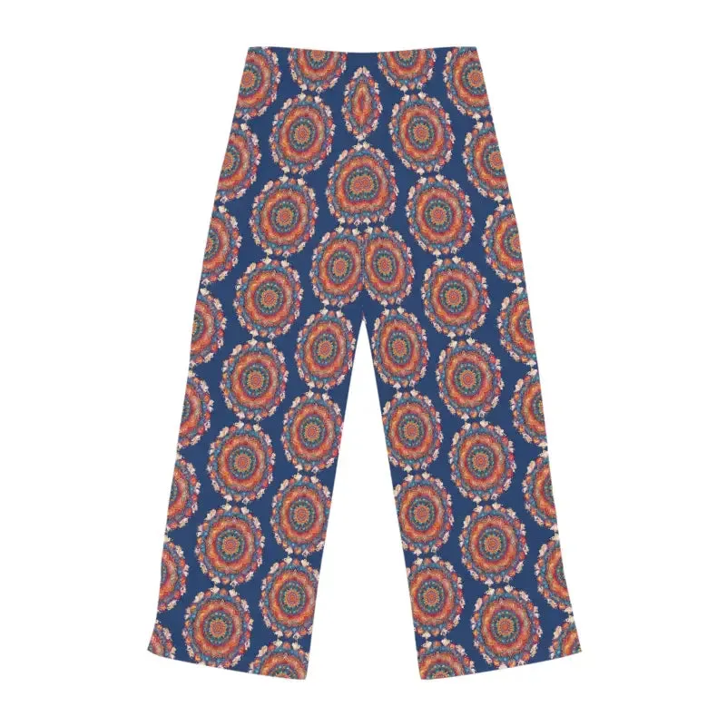 Bright Geometric Womens Pajama Pants Stylish Comfort
