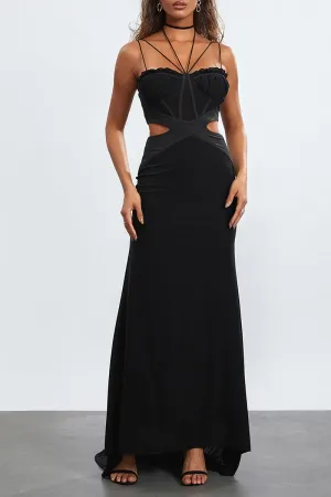 BS3180 Spaghetti Straps Maxi Dress