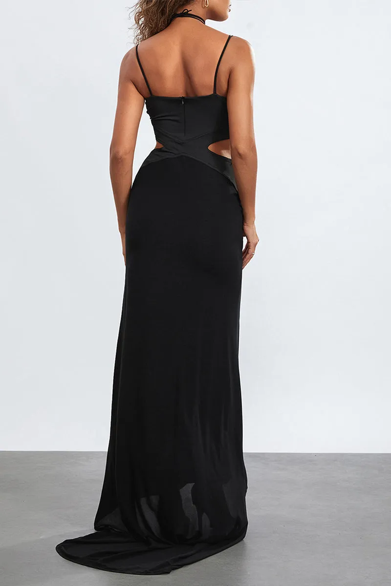BS3180 Spaghetti Straps Maxi Dress