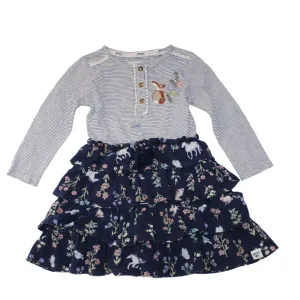 Bunny Embroidered Dress